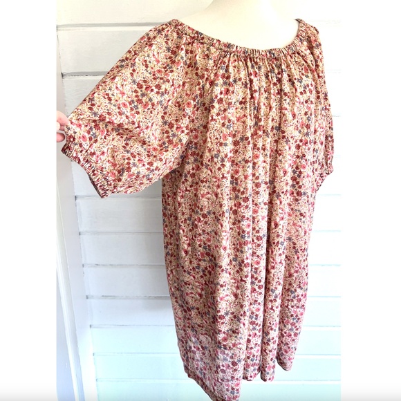 DÔEN Chestnut Mini Dress in Pink Valley Floral *(missing tie) - XS - Picture 5 of 14